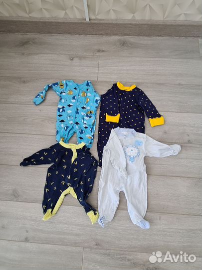 Вещи пакетом на новорожденного