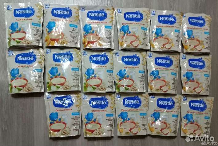 Детские каши молочные