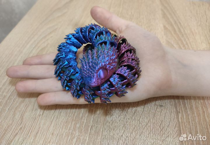 Змея подвижная антистресс 3D