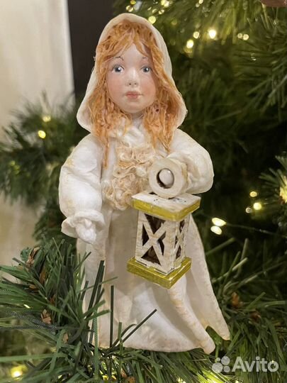 Ватная игрушка. Альтернатива снегурочке