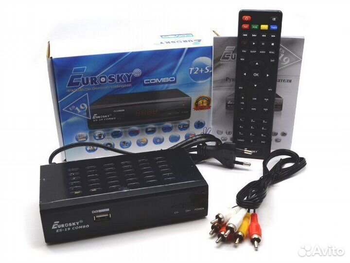 Цифровое тв + спутниковое оплата 0 Евроскай комбо