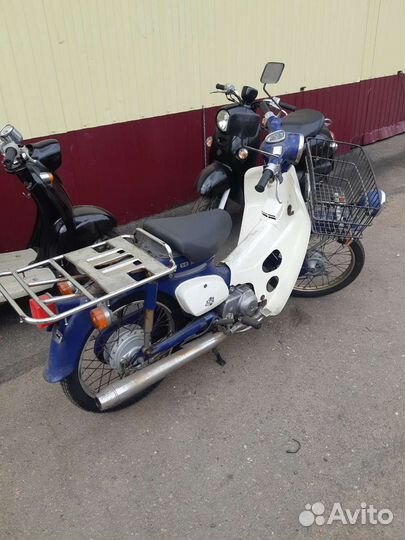 Honda cub Легендарный японский мопед