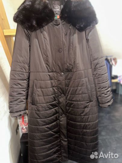 Пуховик женский 50 52 бу