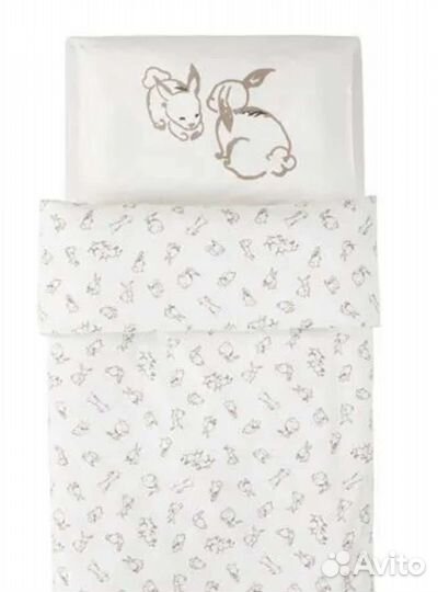 Детское постельное белье IKEA + подушка