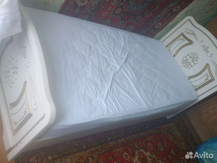 Кровать одноместная бу