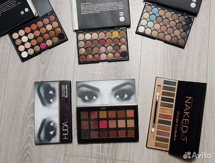 Разные палетки теней