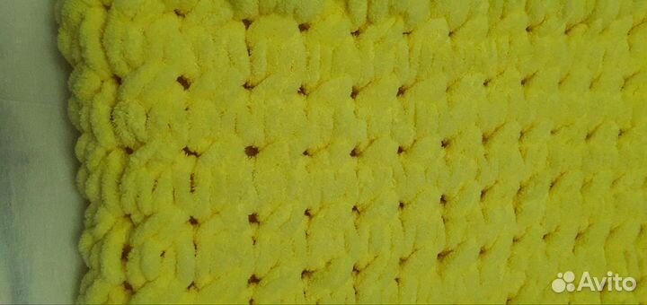 Плед детский вязаный ручная работа