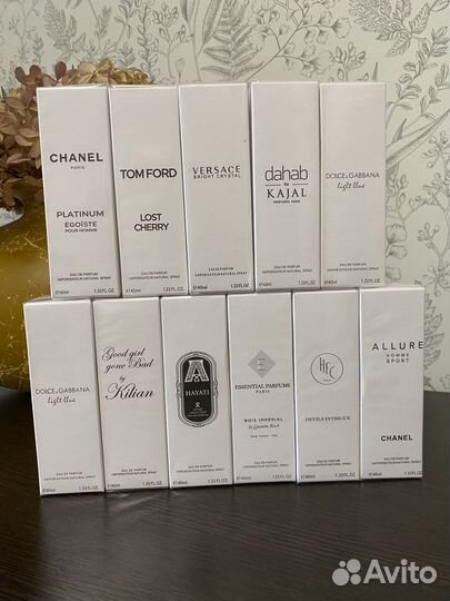 Парфюм тестеры