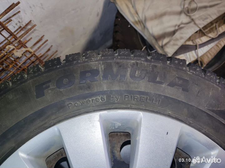 Шипованые колёса R16 на дисках 5'105