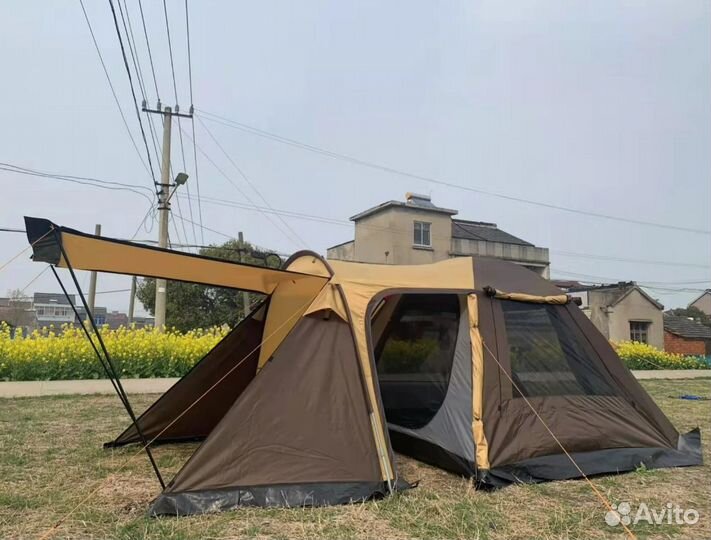Палатка туристическая 2 слойная автомат