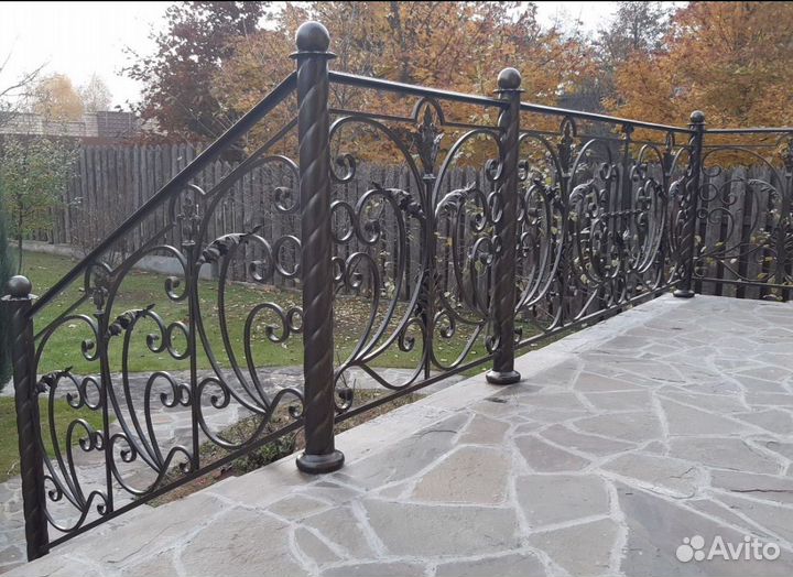 Кованые перила