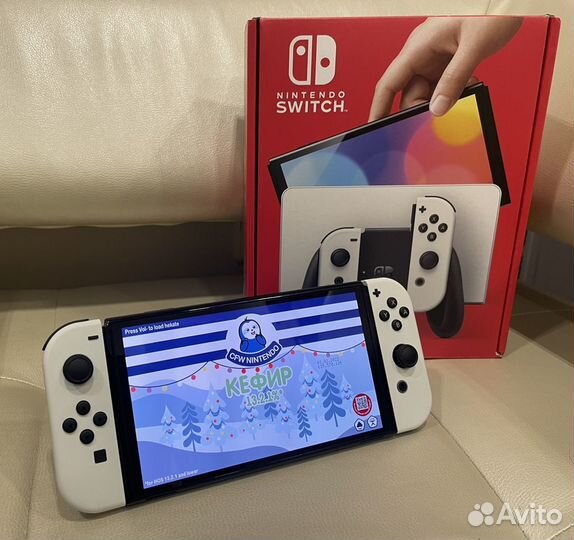 Nintendo switch oled прошитая