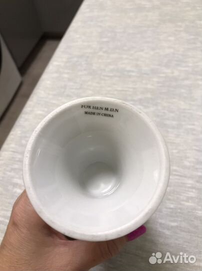 Бокал и блюдце для кидуша Израиль кошер