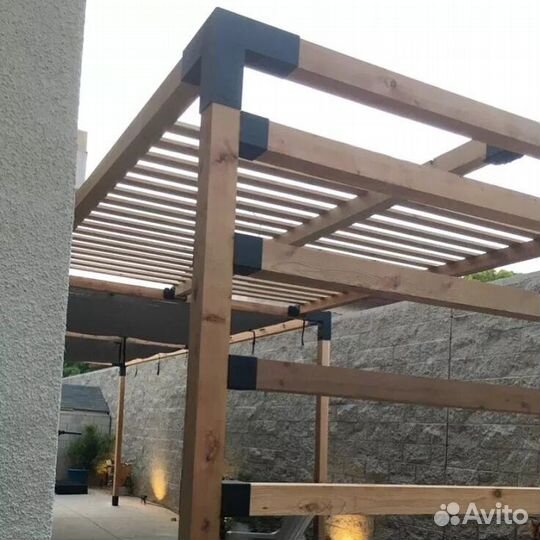 Коннекторы для бруса