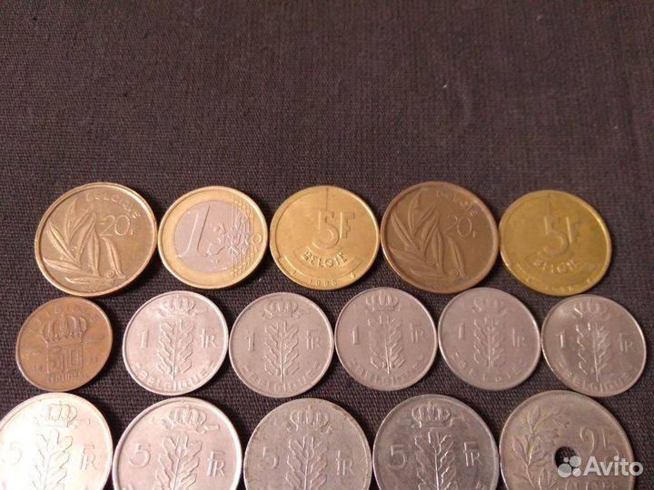 Бельгия, 20 монет