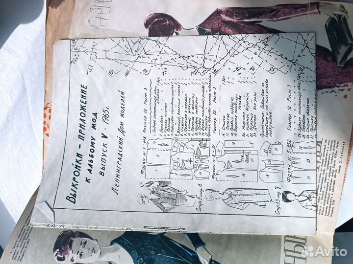 Журналы мод СССР 60 е