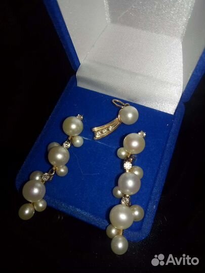 Золотые серьги