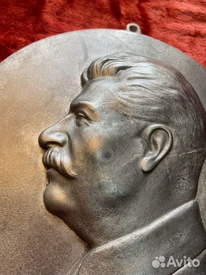 Настенное панно 1934 год. Сталин, шпиатр