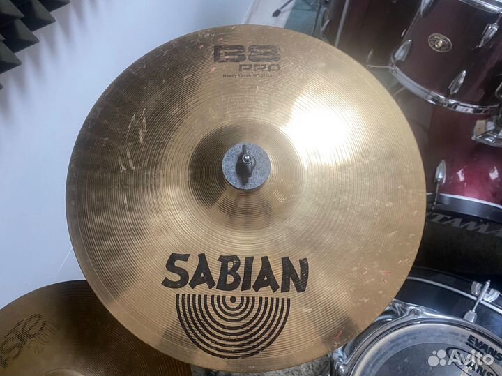 Тарелки Paiste, Sabian. Crash, Ride, Hat