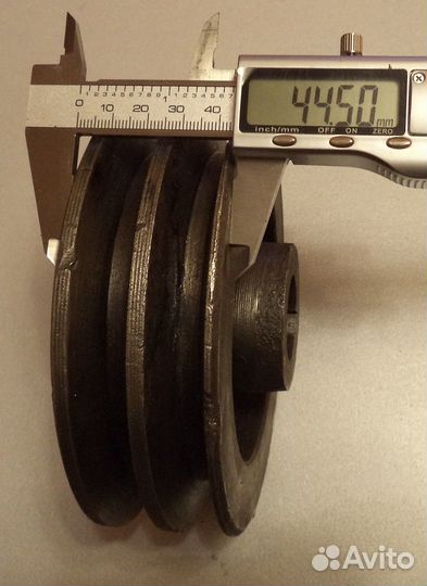 Шкив клиновой 2-х ручейковый Д 140мм