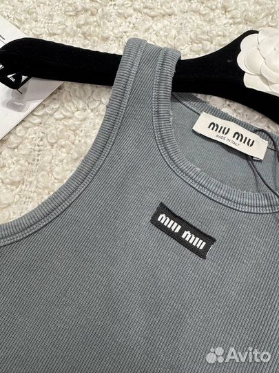 Майка miu miu женская