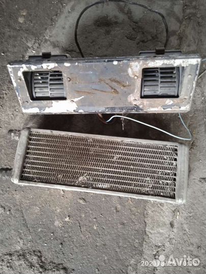 Печка и радиатор