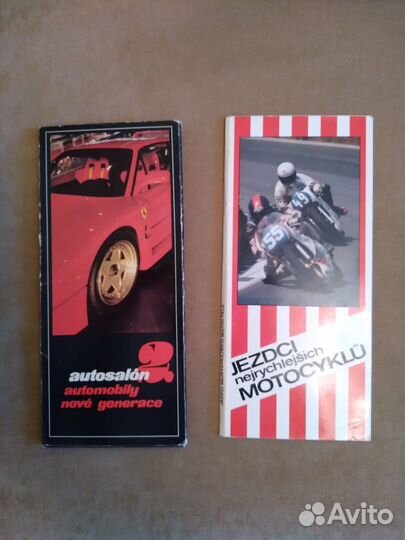 Наборы открыток, чсср, 1980-е годы