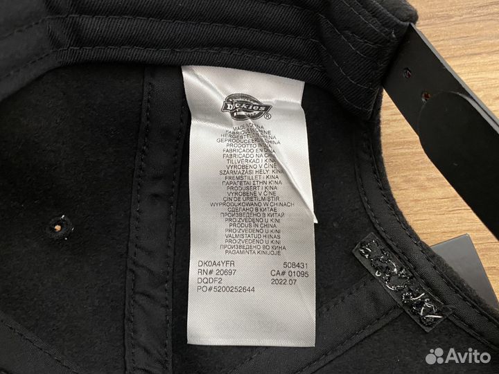 Кепка Dickies West H. Оригинал