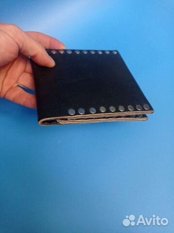 Бумажник мужской кожаный