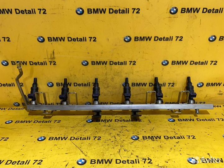Топливная рампа с форсунками Bmw 5 E60 M54B30 2004