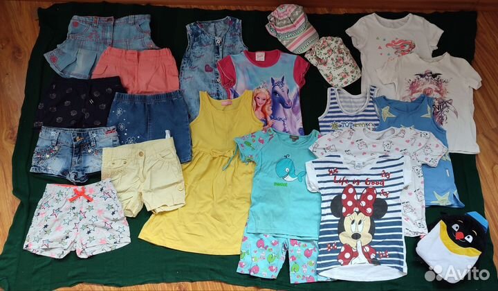 Вещи на девочку на рост 116-122