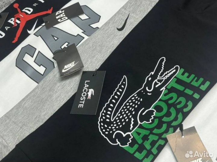 Футболки Lacoste LUX качество