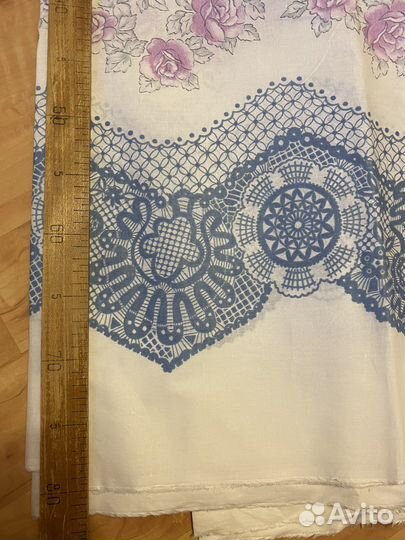 Ткани СССР отрезы ситца