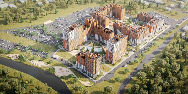 3-к. квартира, 70,7 м², 2/12 эт.