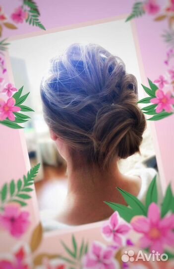 Плетение кос, свадебные,вечерние прически