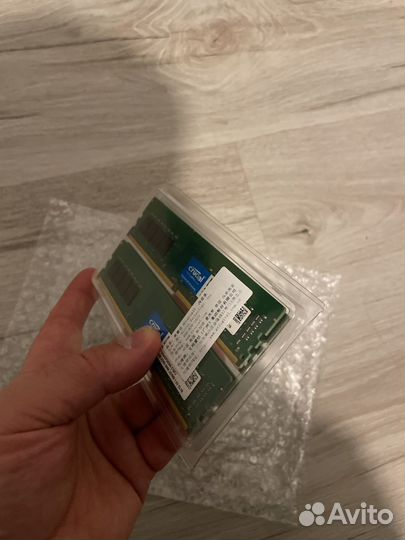 Новая оп Crucial Micron 32Gb (4x16Gb) Оригинал