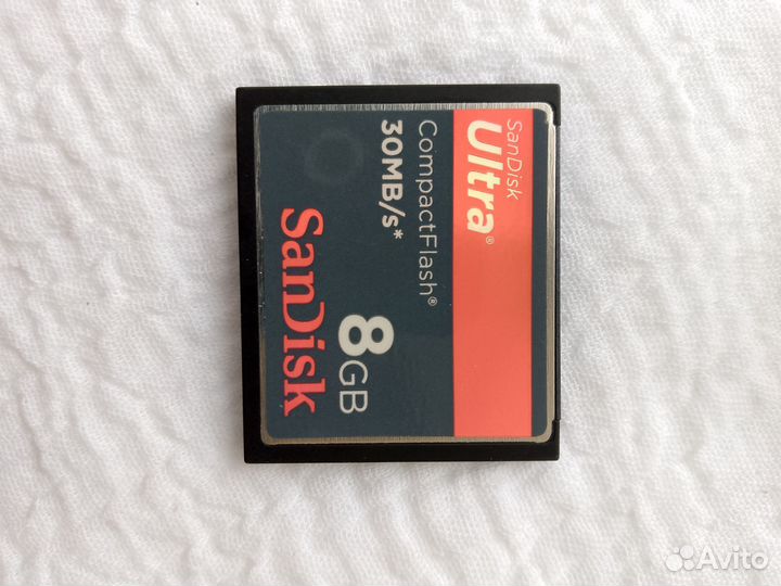 Карта памяти compact flash sdhc SanDisk Ultra 8 gb