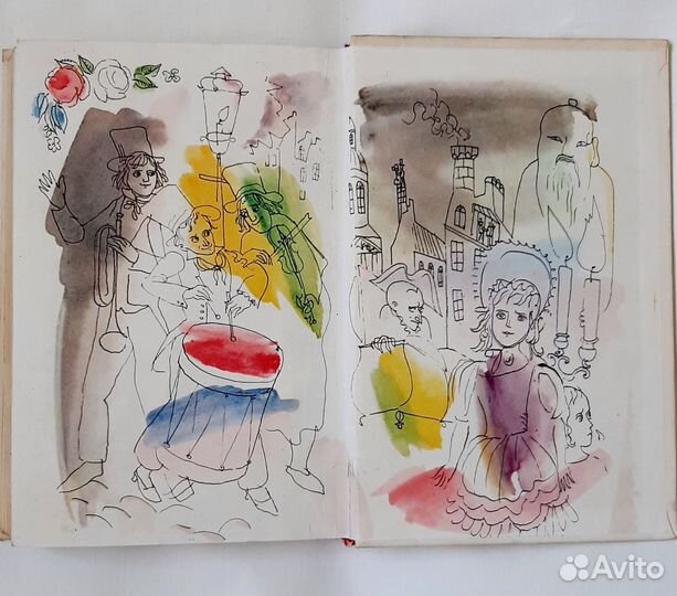 Детская книга сказки Андерсен