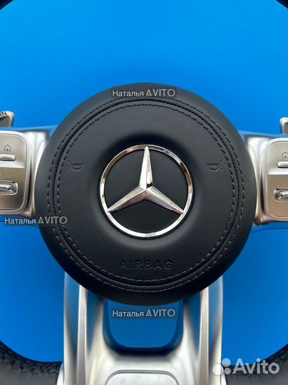 Руль Mercedes AMG кожа
