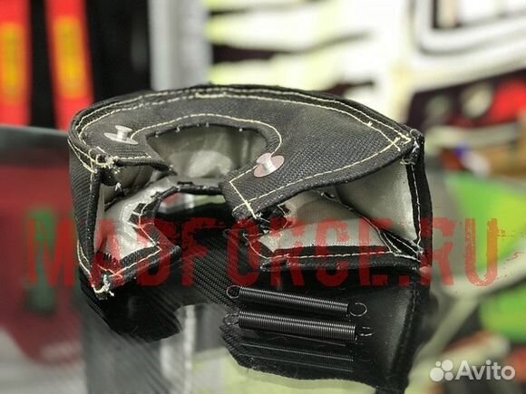 Термошуба на турбину Т4 черная (до 700гр)