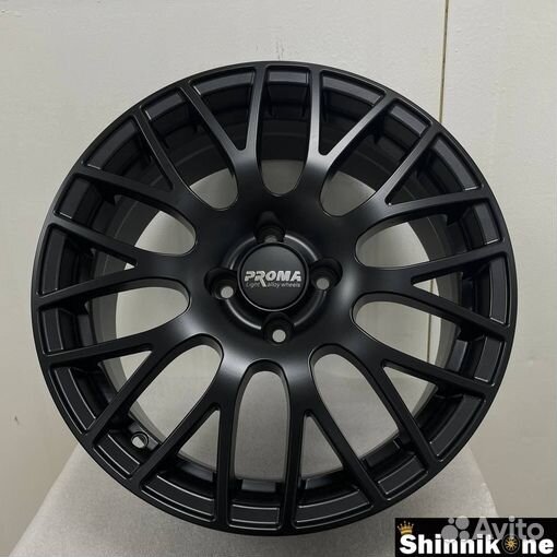 Литые диски R16 4/98 proma GT Черный матовый