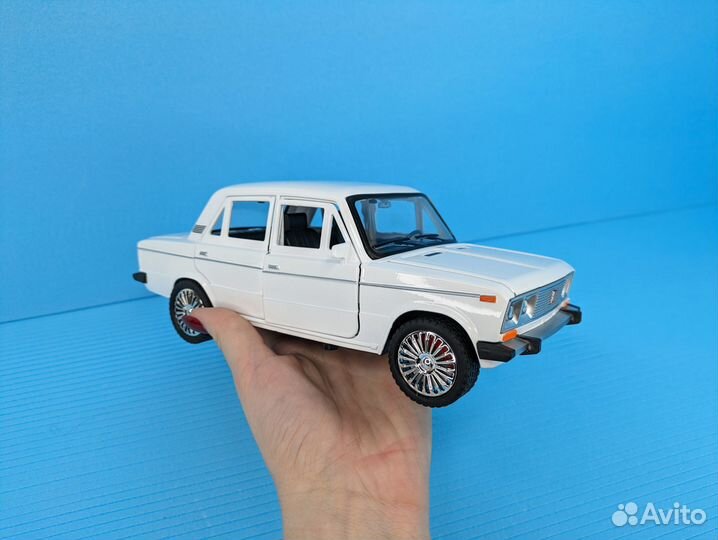 Автоваз 2106 автомобиль 25см металл