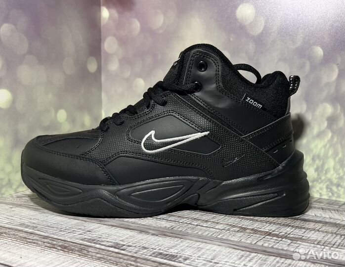 Кроссовки nike m2k tekno зимние (41-46)