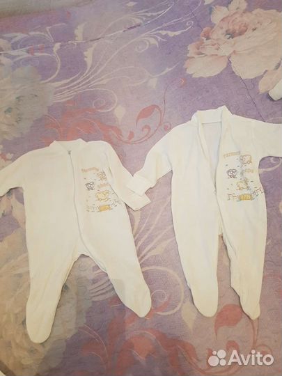 Одежда пакетом для новорожденных