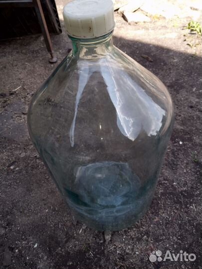 Бутыль стеклянная 20 литров