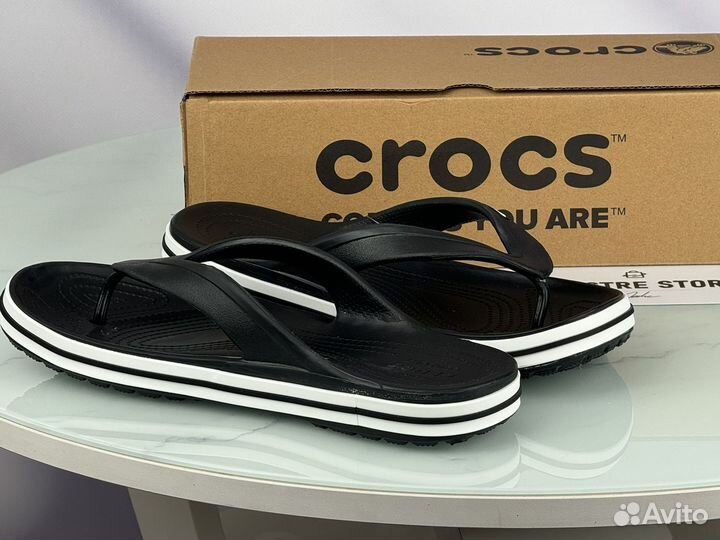 Шлепанцы Мужские Crocs Black