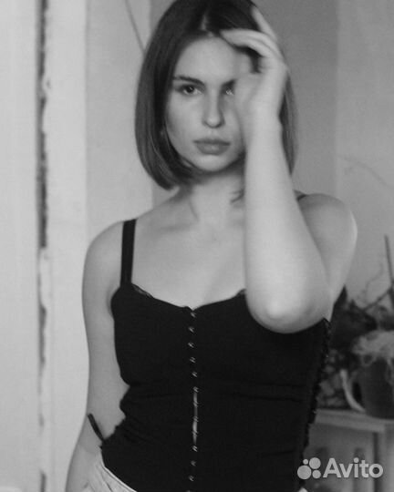 Винтажный топ корсет