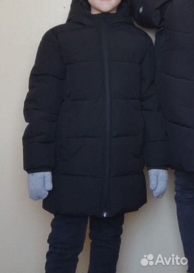 Куртка зимняя детская для мальчика 116-122