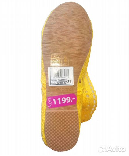 Новые летние вязаные женские полусапоги T.Taccardi