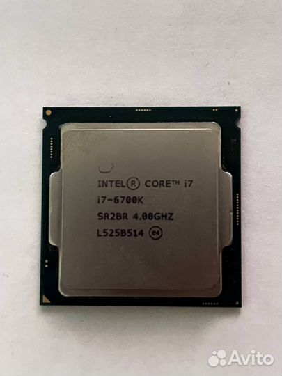 Процессор Intel core i7 6700k
